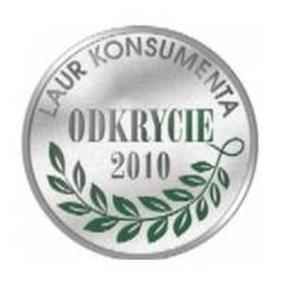 Laur Konsumenta w kategorii „Odkrycie roku 2010” to szczególnie cenna nagroda, gdyż o jej przyznaniu decydują sami konsumenci. W ogólnopolskim sondażu klienci docenili innowacyjne rozwiązania w kosmetologii, które bezkonkurencyjnie podniosło skuteczność kosmetyków.